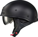 COVERT X OPEN-FACE HELMET MATTE BLACK XL