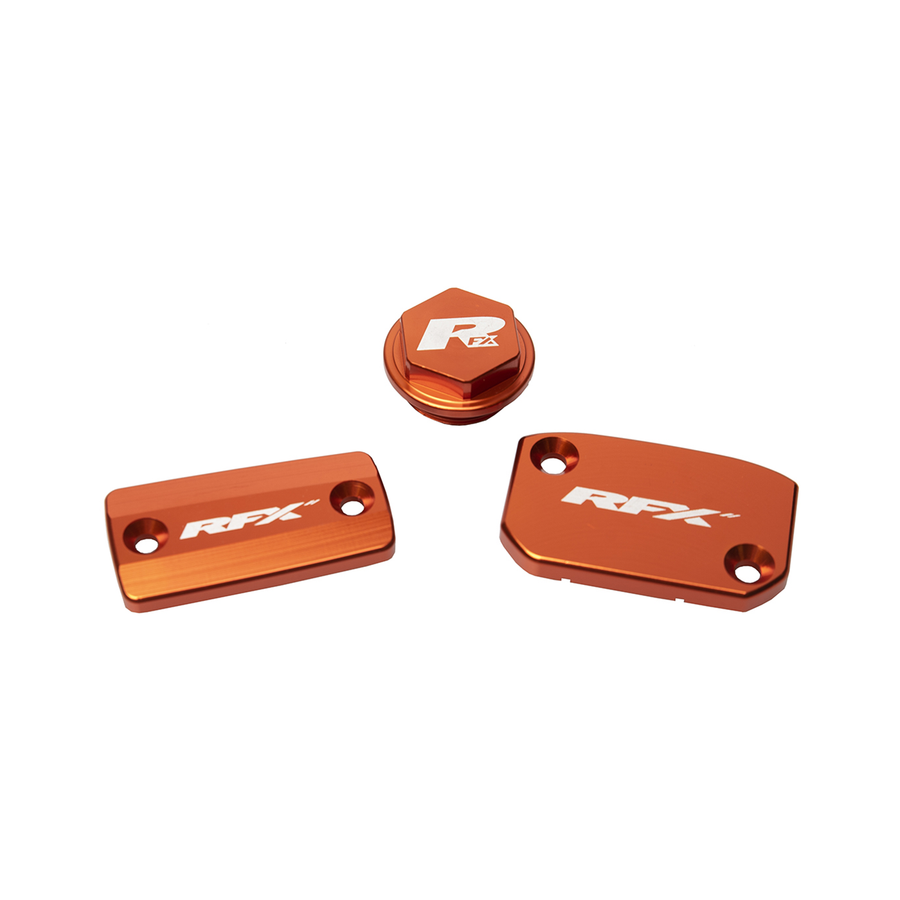 RESERVOIR CAP KIT ORANGE KTM BREMBO & MAGURA | FXRC 52100 99OR