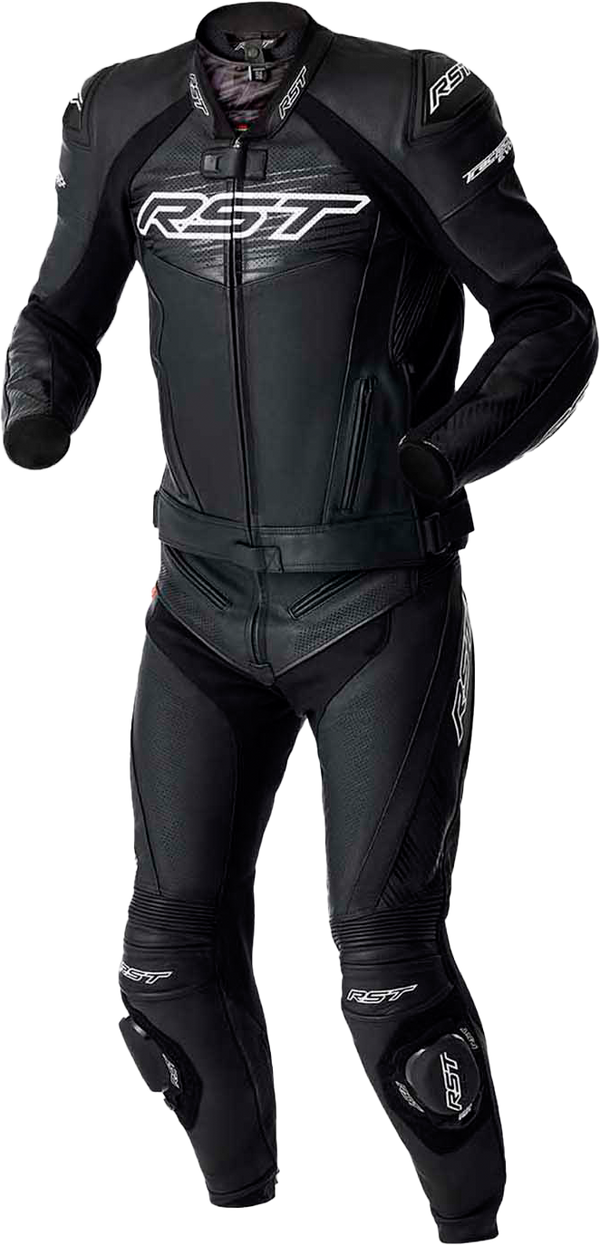 TRACTECH EVO D3O JACKET BLK/WHI LEATHER