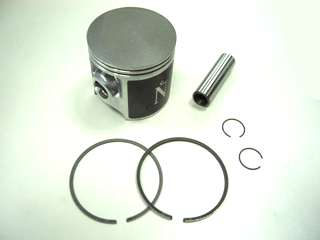 PISTON KIT HC TWIN CYLINDER 63.94/STD 11:1 YAM