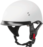 HH-65 HALF HELMET FULL DRESSED MATTE WHITE 2X