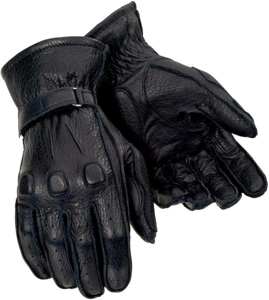 DEERSKIN SUMMER GLV BLK