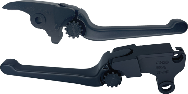 ANTHEM LEVER SET BLACK CVO FLHX/FLTR23-26 FLHX/FLTR24