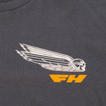 FLYER TEE GRAPHITE BLACK