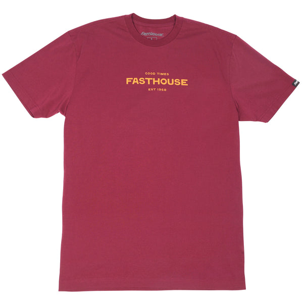 ANCHOR SS TEE MAROON