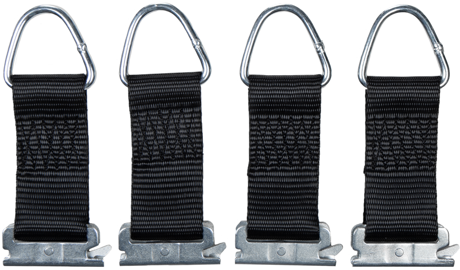 E-TRACK STRAP W/ D-RING SET