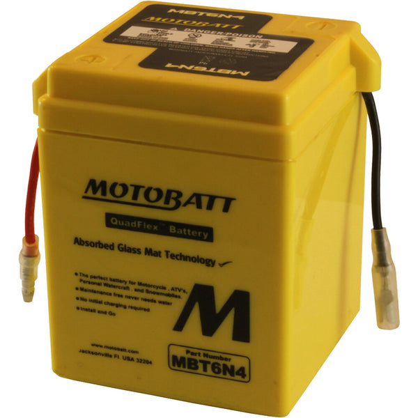 BATTERY MBT6N4 SEALED FACTORY ACTIVATED | MBT6N4