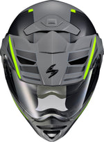 EXO-AT960 MODULAR HELMET MONK GREY/HI-VIZ 3X