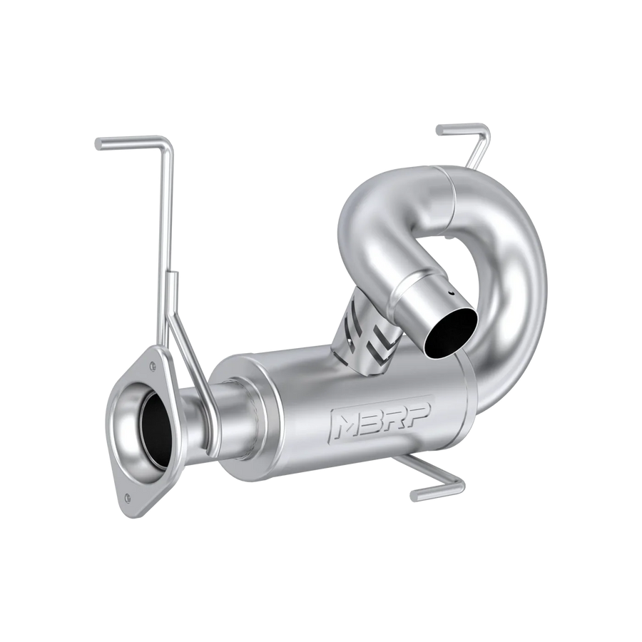 SINGLE SLIP-ON SYSTEM W/ 5" PERFORMANCE MUFFLER CHROME | AT-9543PT