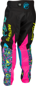 YOUTH KINETIC MUTANT PANTS BLACK/MULTI SZ 18