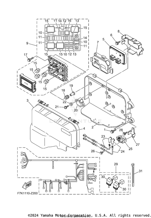 STARTER RELAY ASSY (2768102-A) | 1B7-81940-00-00