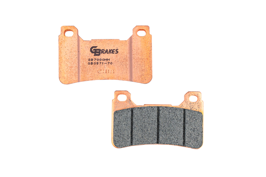 BRAKE PADS SINTERED | GB0571-70