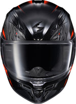 EXO-R430 FULL FACE HELMET WYVERN BLK/RED LG