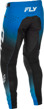 YOUTH RAYCE BICYCLE PANTS BLUE/BLACK/WHITE SZ 22