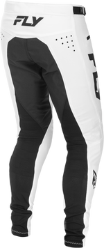 RAYCE BICYCLE PANTS WHITE/BLACK SZ 30