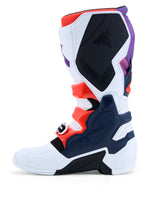 TECH 7 BOOTS PRPL/WHT/DK BLUE/RED FLUO 14