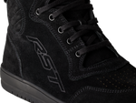 HITOP MOTO SNEAKER CE BOOT BLACK SUEDE  SZ 7