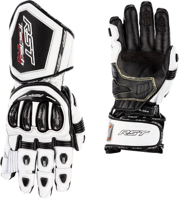 WOMENS TRACTECH EVO 4 CE GLOVE WHITE/BLACK LEATHER