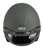 OF-2 OPEN-FACE HELMET MATTE GREEN MD