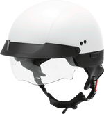 HH-75 HALF HELMET WHITE