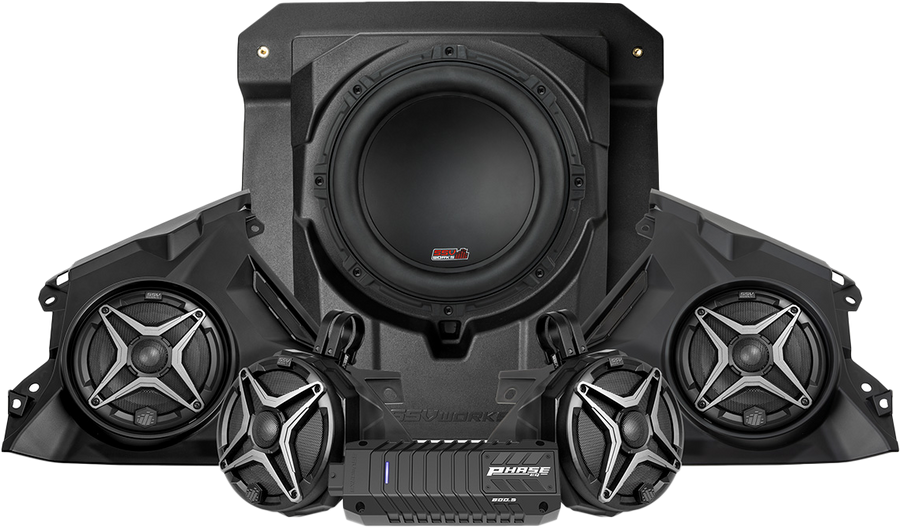 5 SPEAKER KIT W/ SSV A-SPEC  W/ SUB