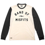 CAPONE YD LS TEE WHT/BLK