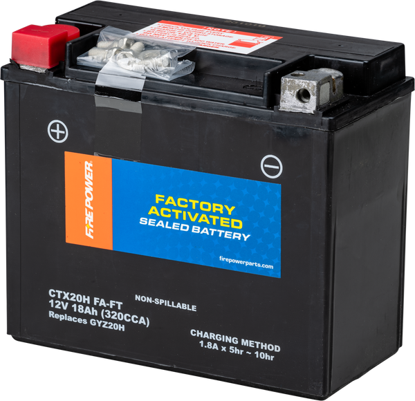 BATTERY CTX20H (FA) FT SEALED FACTORY ACTIVATED