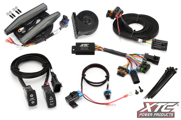 AUTO TURN SIGNAL KIT W/ HORN AND FRONT DRL LIGHTS CAN | ATS-POL-GEN-DRL