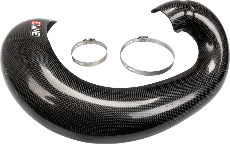 CARBON FIBER PIPE GUARDS SHER | SHPG25017