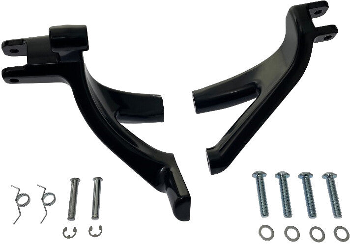 FLOORBOARD TO PEG CONV KIT BLACK M8 SOFTAILS | 056116