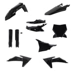 FULL PLASTIC KIT KTM BLACK
