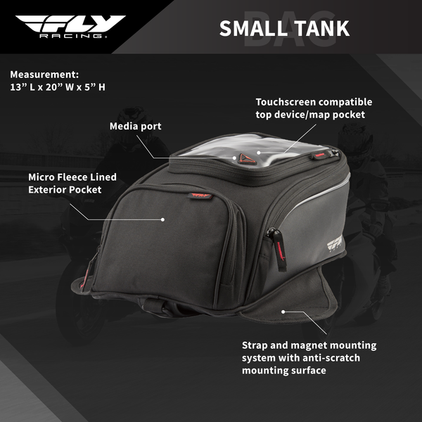 SMALL TANK BAG BLACK | #6245 479-10~300