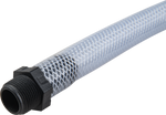 FILLER HOSE W/SCREW CAP REINFORCED 12" | 300-10012