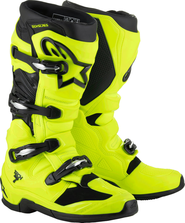TECH 7 BOOTS YELLOW FLUO/BLACK 9 | 2012025-551-9