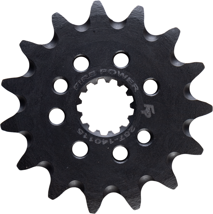 FRONT CS SPROCKET STEEL 15T | FPC-1401-15-1