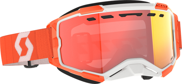 FURY SNOWCROSS GOGGLE ORANGE ENHANCER RED CHRM | 278605-0036312