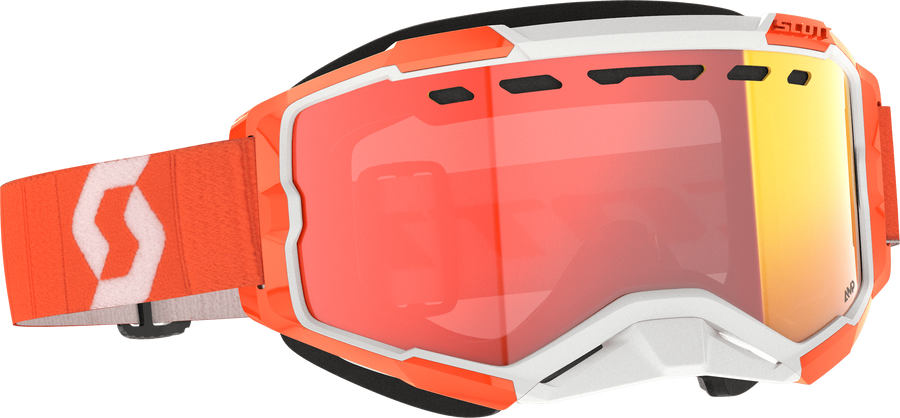 FURY SNOWCROSS GOGGLE ORANGE ENHANCER RED CHRM | 278605-0036312