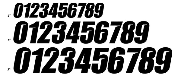 #7 BLACK 7 SLASH SERIES 3/PK | 45-31-7