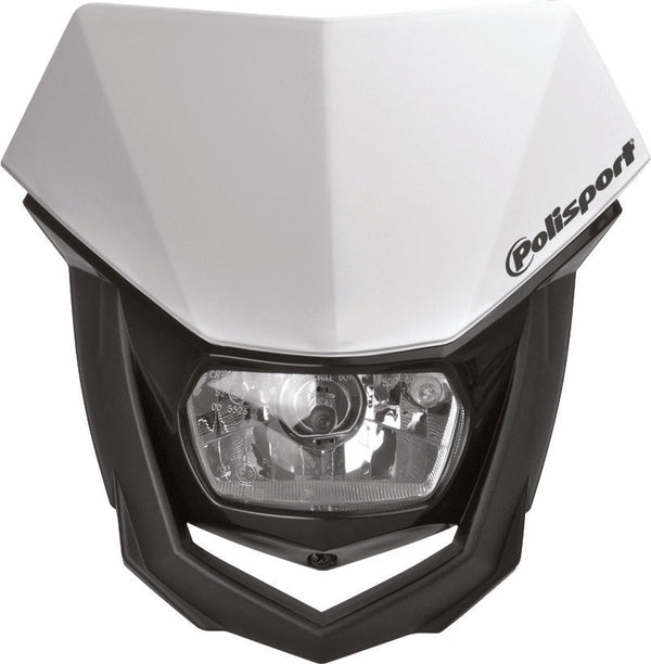 HEADLIGHT HALO WHITE/BLACK