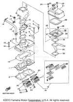 GASKET,AIR COOLER COVER 1 | 6M6-13674-A1-00