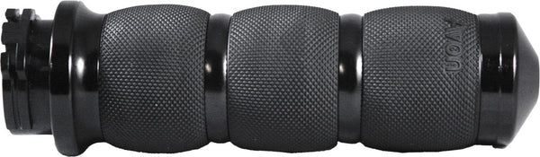 AIR CUSHIONED GRIPS HEATED BLACK