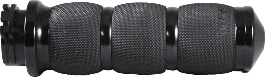 AIR CUSHIONED GRIPS HEATED BLACK