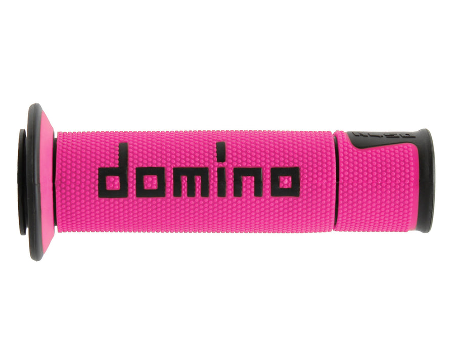 A450 ROAD RACING GRIPS FUCHSIA/BLACK PAIR