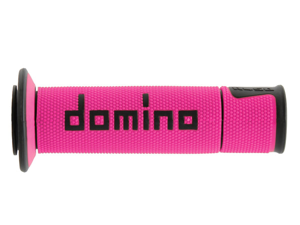 A450 ROAD RACING GRIPS FUCHSIA/BLACK PAIR