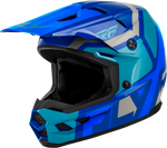 KINETIC SCRAP HELMET BLUE/LIGHT BLUE/GREY