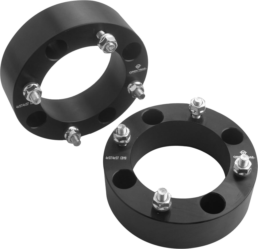 WHEEL SPACER 2" 4/137 STUD: 10MM X 1.25MM | AC-06660BK
