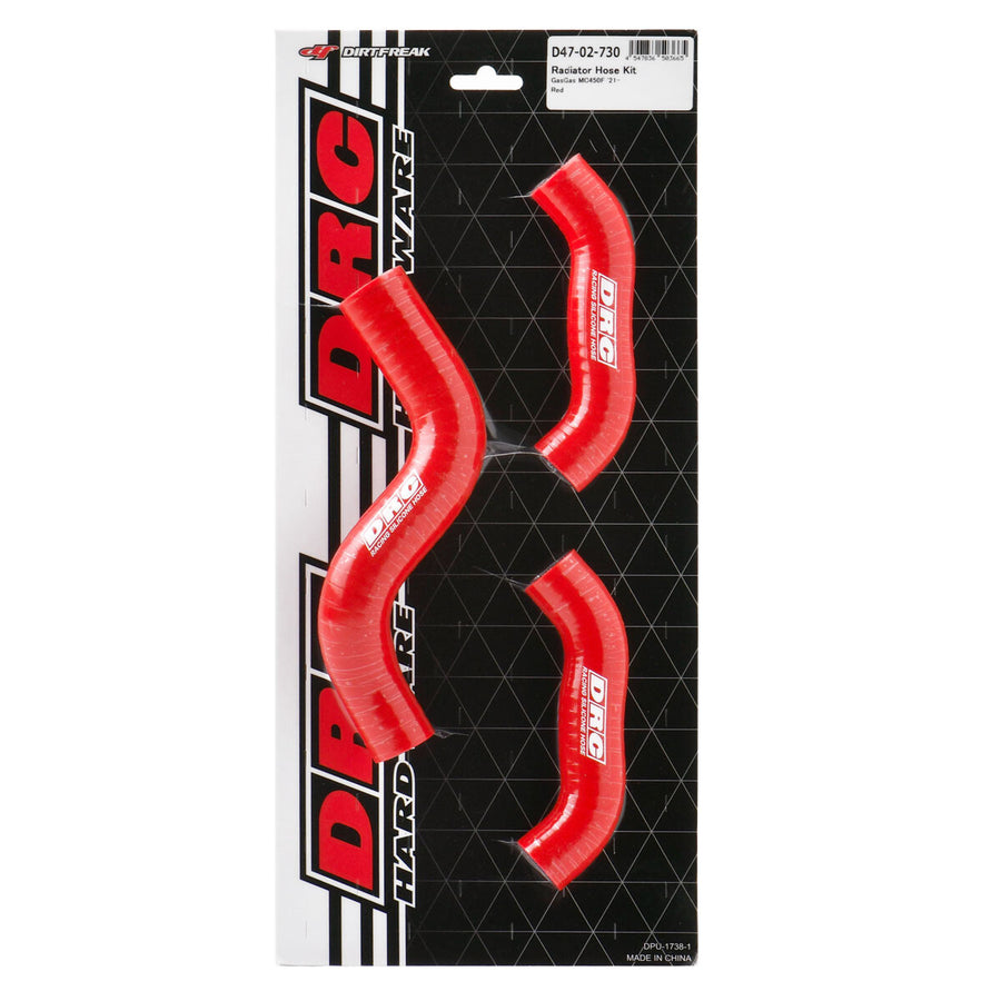 RADIATOR  HOSE  KIT GASGAS RED | D47-02-730