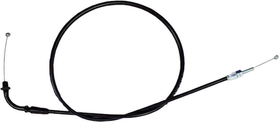 BLACK VINYL THROTTLE PULL CABLE | 02-0102