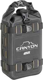 CANYON ADV CARGO BAG 4L ENGINE GUARD / TAIL BAG BLACK | GRT730