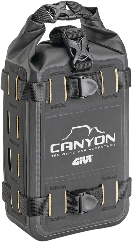 CANYON ADV CARGO BAG 4L ENGINE GUARD / TAIL BAG BLACK | GRT730
